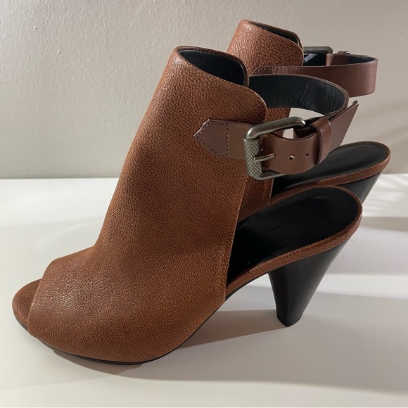 All Saints Open Toe High Heel Sandals Booties Size 10 - Picture 12 of 12